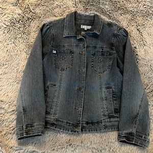 Denim Jacket (plus size) 3X